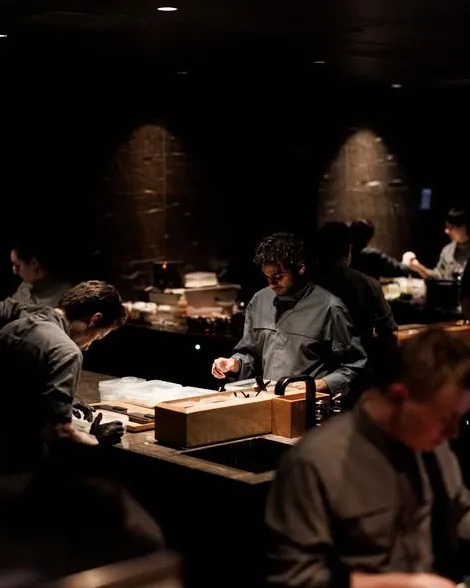A Copenhagen restaurant kitchen